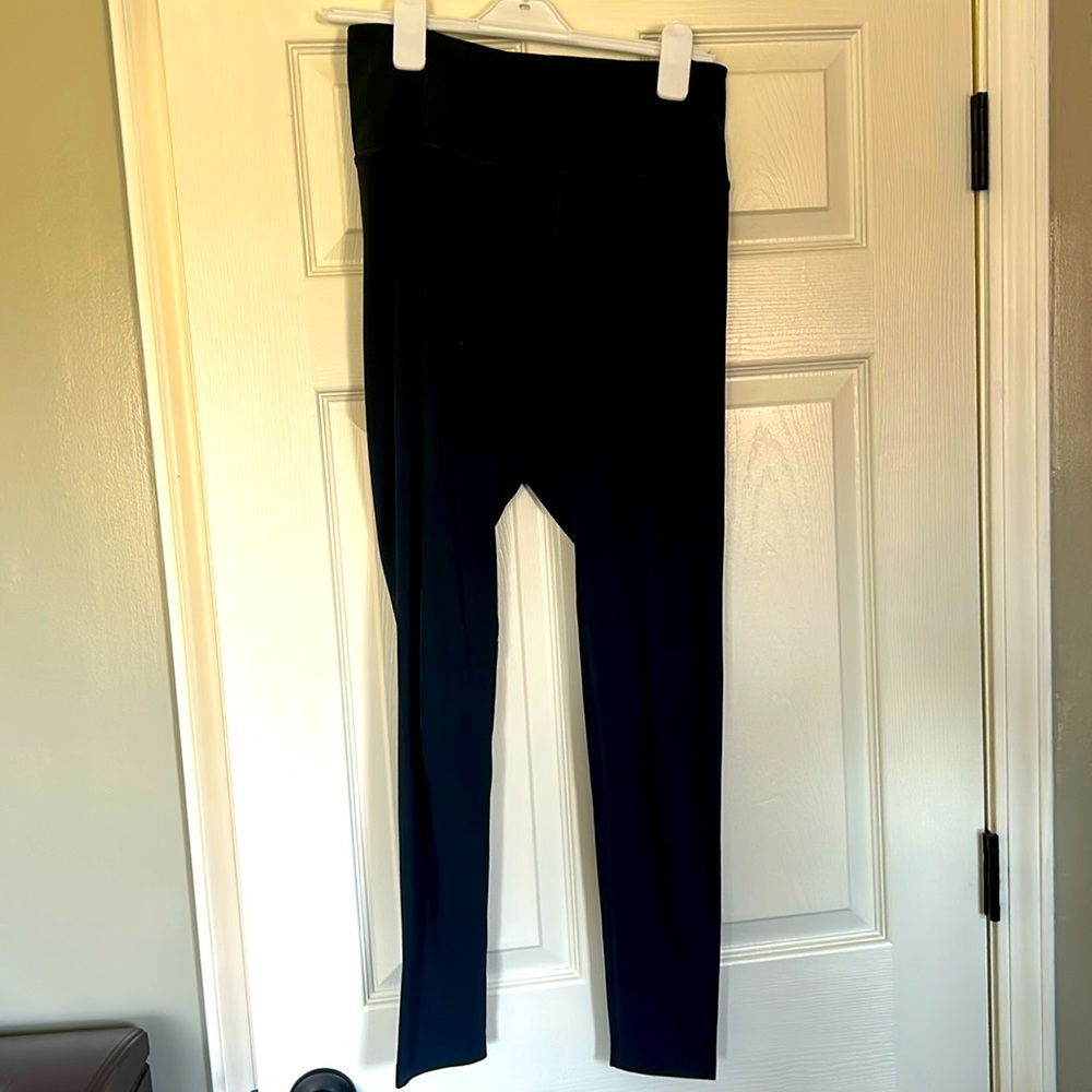 Girlfriend Collective Navy Blue Float Leggings